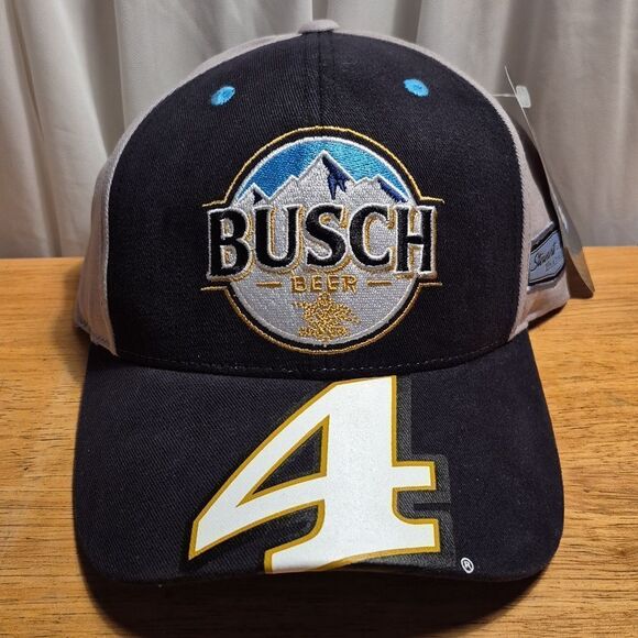 Nascar Other - Nascar Busch 4 Kevin Harvick Velcroback Hat - New